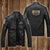 Jeep Biker Leather Jacket