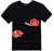 T Shirt Akatsuki Naruto Akatsuki T-Shirts Logo T Shirt Itachi Uchiha